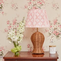 Lampshades<Mrs. Alice Pink Ikat Lampshade (30cm)