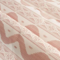 Serena Fresson Fabrics<Mrs. Alice Pink Ikat Stripe Fabric