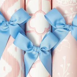 Serena Fresson Wallpapers<Mrs. Alice Pink Ikat Stripe Wallpaper
