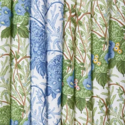 Serena Fresson Fabrics<Mrs. Alice Pink Lady Isabella's Garden Fabric