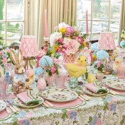Tablecloths<Mrs. Alice Pink Lady Isabella's Garden Tablecloth