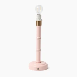 Rechargeable Table Lamps | Lamp Stands<Mrs. Alice Pink Leonora Lacquer Rechargeable Lamp