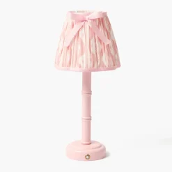 Rechargeable Table Lamps | Lamp Stands<Mrs. Alice Pink Leonora Lacquer Rechargeable Lamp