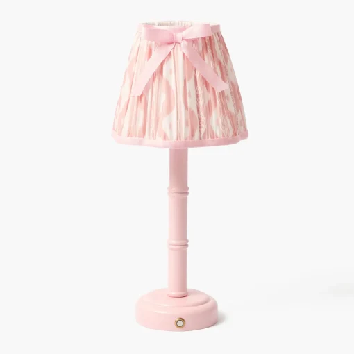 Rechargeable Table Lamps | Lamp Stands<Mrs. Alice Pink Leonora Lacquer Rechargeable Lamp