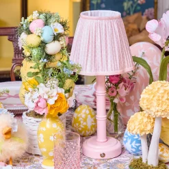 Lampshades<Mrs. Alice Pink Lotus Lampshade (18cm)