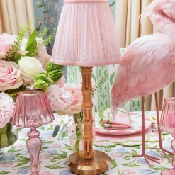 Lampshades<Mrs. Alice Pink Lotus Lampshade (18cm)