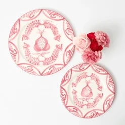 Crockery Sets<Mrs. Alice Pink Melograno Dinner & Starter Plates (Set of 8)