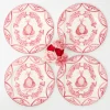 Dinner Plates | Crockery Sets<Mrs. Alice Pink Melograno Dinner Plates (Set of 4)