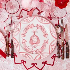 Dinner Plates<Mrs. Alice Pink Melograno Dinner Plate