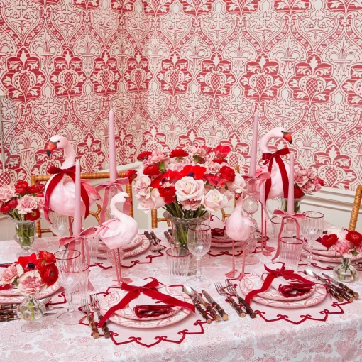 Dinner Plates | Crockery Sets<Mrs. Alice Pink Melograno Dinner Plates (Set of 4)