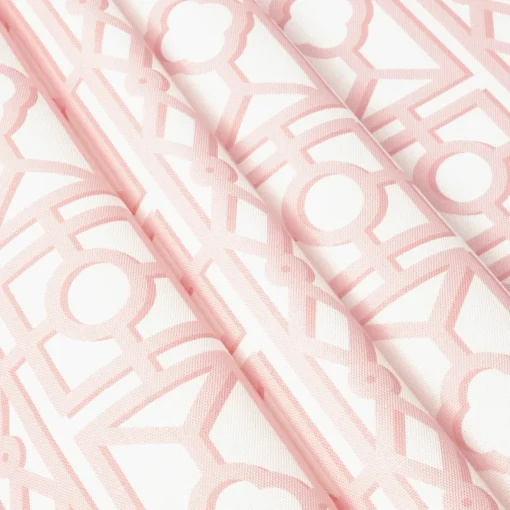Serena Fresson Fabrics<Mrs. Alice Pink Pavilion Fabric