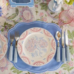 Summer Table Linen | Tablecloths<Mrs. Alice Pink Peony Tablecloth