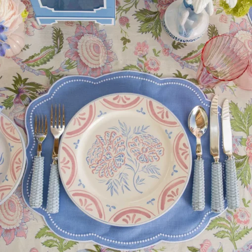 Summer Table Linen | Tablecloths<Mrs. Alice Pink Peony Tablecloth