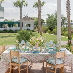Summer Table Linen | Tablecloths<Mrs. Alice Pink Peony Tablecloth
