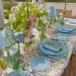 Summer Table Linen | Tablecloths<Mrs. Alice Pink Peony Tablecloth
