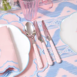 Cutlery Sets<Mrs. Alice Pink Polka Dot Cutlery (5 piece)