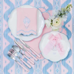 Cutlery Sets<Mrs. Alice Pink Polka Dot Cutlery (5 piece)