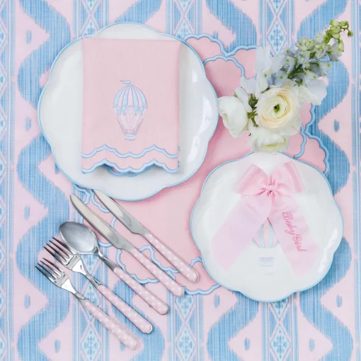 Cutlery Sets<Mrs. Alice Pink Polka Dot Cutlery (5 piece)