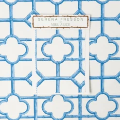 Serena Fresson Fabrics<Mrs. Alice Pink Shaded Bamboo Fabric