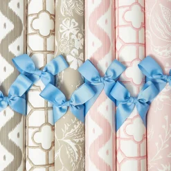 Serena Fresson Wallpapers<Mrs. Alice Pink Shaded Bamboo Wallpaper