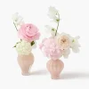 Vases | Vases & Planters<Mrs. Alice Pink Swirl Bud Vases (Set of 2)