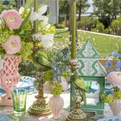 Vases | Vases & Planters<Mrs. Alice Pink Swirl Bud Vases (Set of 2)