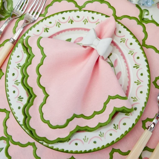 Napkin Rings & Bows<Mrs. Alice Porcelain Bow Napkin Rings (Set of 4)