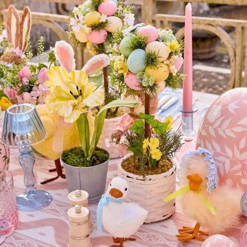 Spring Decorations<Mrs. Alice Potted Easter Egg Tree (Pair)