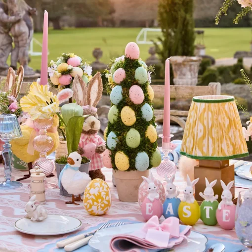 Spring Decorations<Mrs. Alice Potted Pastel Easter Egg Tree (Pair)