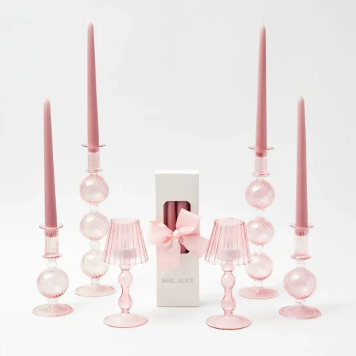Candles | Candlescapes<Mrs. Alice Pretty In Pink Candlescape