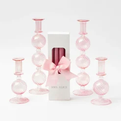 Candles | Candlescapes<Mrs. Alice Pretty In Pink Candlescape