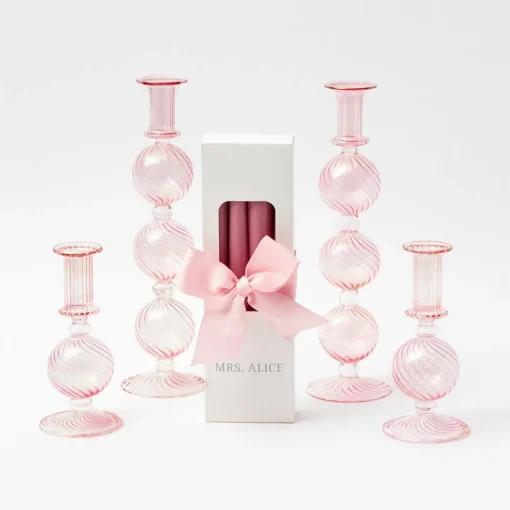 Candles | Candlescapes<Mrs. Alice Pretty In Pink Candlescape