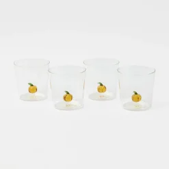 Glasses<Mrs. Alice Pumpkin Glasses (Set of 4)