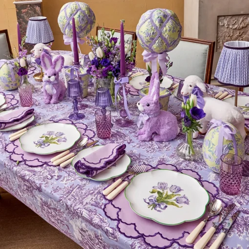 Summer Glassware | Glasses<Mrs. Alice Purple Hobnail Glasses (Set of 6)