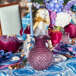 Summer Glassware | Glasses<Mrs. Alice Purple Hobnail Glasses (Set of 6)