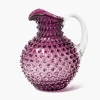 Summer Glassware | Jugs<Mrs. Alice Purple Hobnail Jug