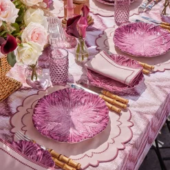 Summer Glassware | Glassware Sets<Mrs. Alice Purple Hobnail Jug & Glasses (Set of 6)
