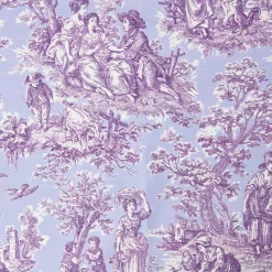 Tablecloths<Mrs. Alice Purple Ottilie Toile Tablecloth
