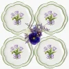 Crockery Sets<Mrs. Alice Purple Tulip Dinner & Starter Plates (Set of 8)