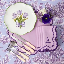 Dinner Plates<Mrs. Alice Purple Tulip Dinner Plate