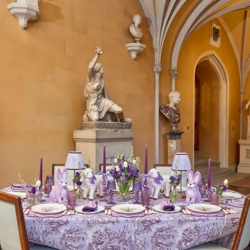 Dinner Plates<Mrs. Alice Purple Tulip Dinner Plate