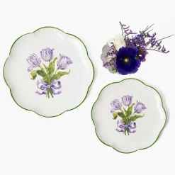 Starter Plates<Mrs. Alice Purple Tulip Starter Plate