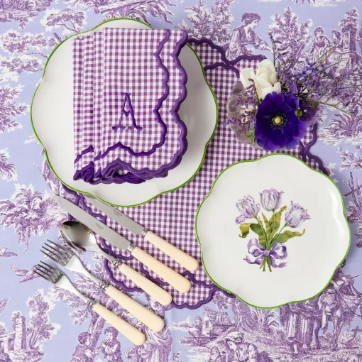 Starter Plates<Mrs. Alice Purple Tulip Starter Plate