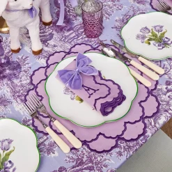 Starter Plates<Mrs. Alice Purple Tulip Starter Plate