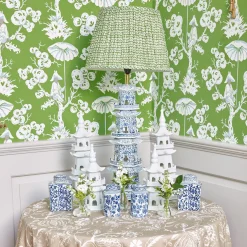 Serena Fresson Fabrics<Mrs. Alice Putty Chelsea Square Fabric