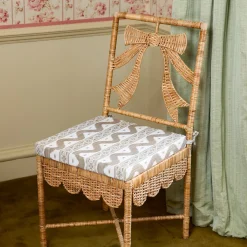 Cushions<Mrs. Alice Putty Ikat Seat Pad Cushion