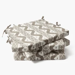 Cushions<Mrs. Alice Putty Ikat Seat Pad Cushion