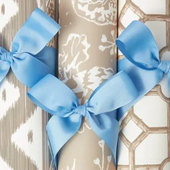 Serena Fresson Wallpapers<Mrs. Alice Putty Ikat Stripe Wallpaper