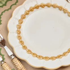 Summer Crockery | Dinner Plates<Mrs. Alice Putty Laurel Dinner Plates (Set of 4)
