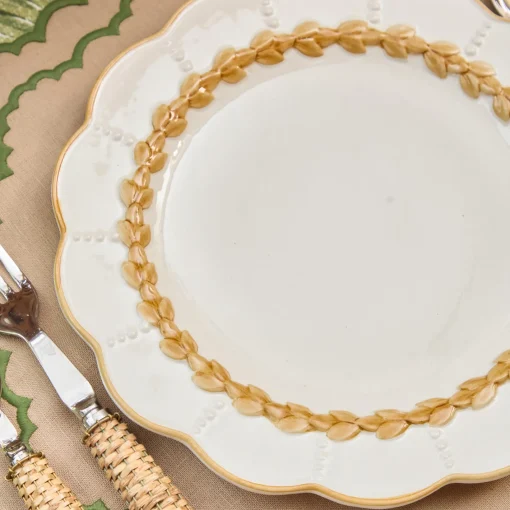 Summer Crockery | Dinner Plates<Mrs. Alice Putty Laurel Dinner Plates (Set of 4)